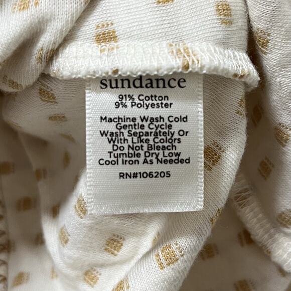 Sundance Womens Embroidered Knit Long Sleeve Top Size S Striped Southwest Boho - Picture 6 of 6